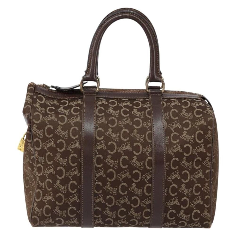 Celine C Sulky Boston Bag Brown